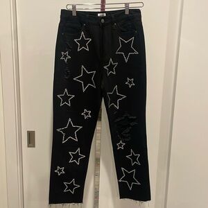 Simple Society black star jeans